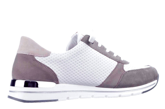 R6706-80 Remonte wit/taupe combi image