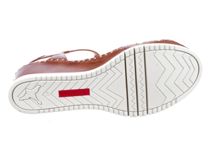 W3Z-1776C1 Pikolinos cognac/rood combi image