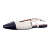 Babouche zwart/beige combi Janna-1 thumbnail