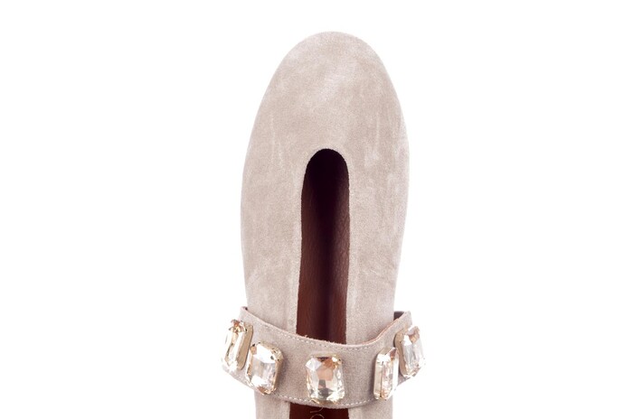 Babouche taupe Fabby-2  image