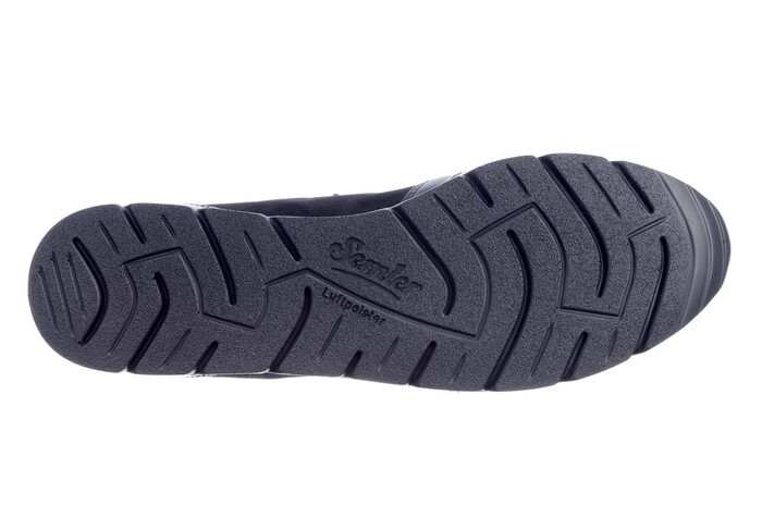 Semler zwart suede/lak combi N8125-586 H image