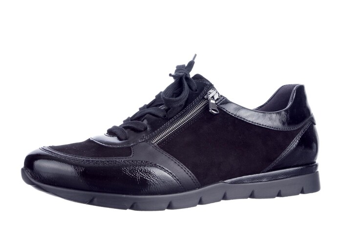 Semler zwart suede/lak combi N8125-586 H image
