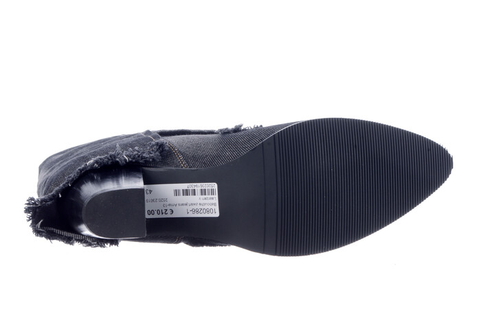 Babouche zwart jeans Ama-13 image