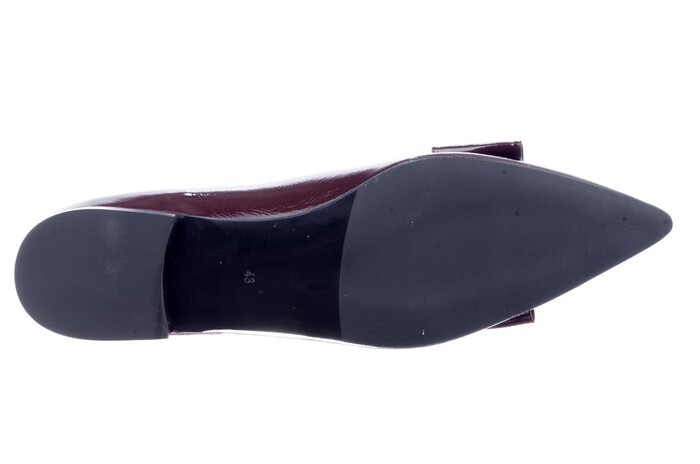 Babouche bordeaux lak Paola-12 image
