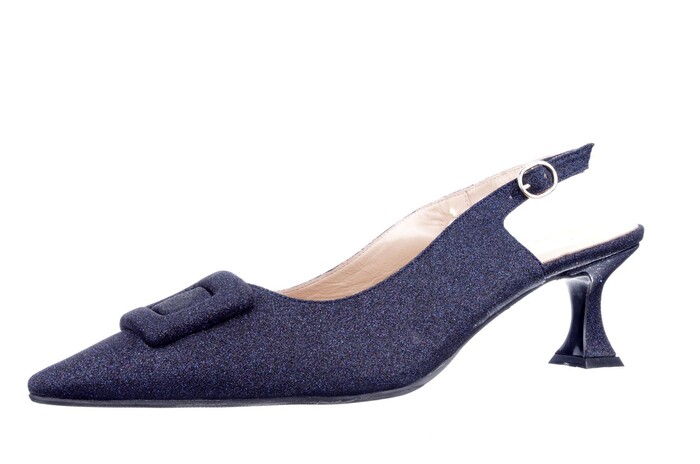 Babouche donkerblauw Freja-27 image