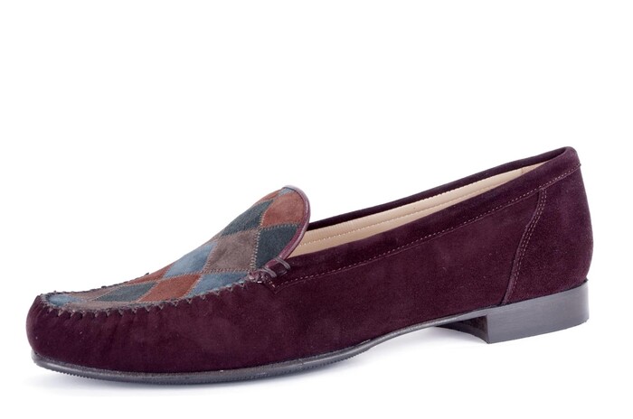 1852 CALANDSCHOEN BORDEAUX COMBI image