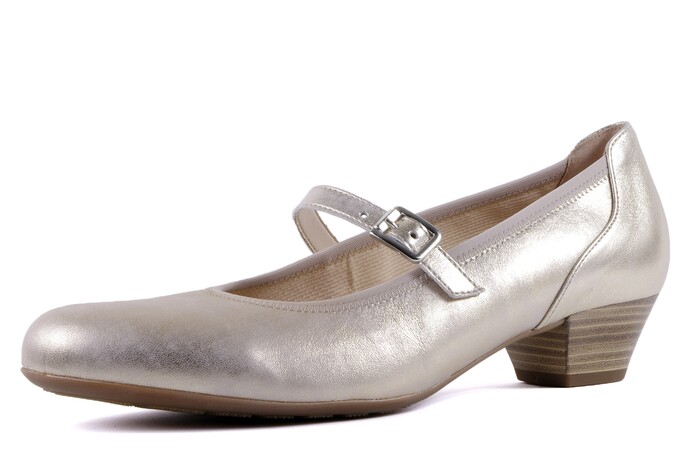 66.133.63 GABOR BEIGE/METALLIC image