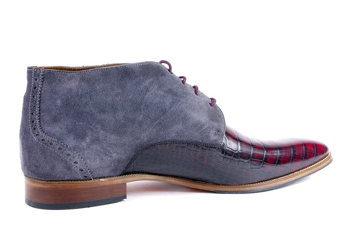 DONATO MELIK BORDEAUX/GRIJS image