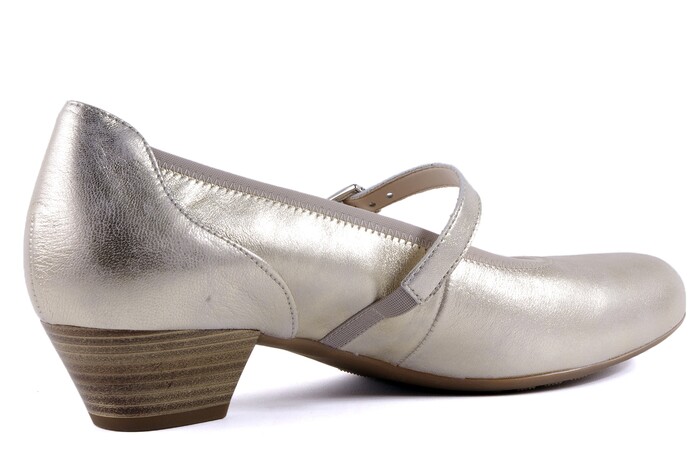 66.133.63 GABOR BEIGE/METALLIC image