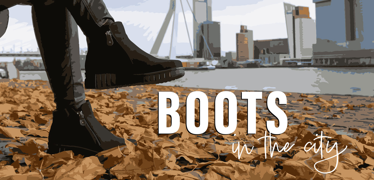 Boots in the city! Boots van Caland Schoen brengen je overal!