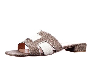 Babouche taupe combi Sera-71