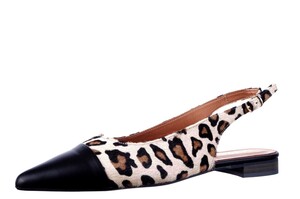 Babouche beige luipaard G-Katja-62