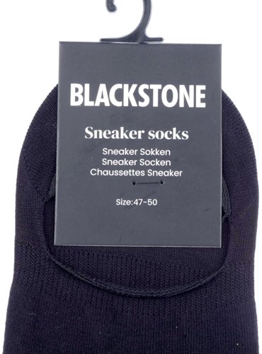 HERENSOKKEN sneaker Blackstone zwart herensokken sneaker zwart-3