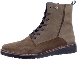 0842540 Wolky taupe/groen veterboot taupe/groen