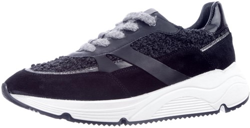 D9420 Hip zwart combi sneaker zwart combi