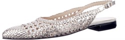 Brunate goud/platina 11855 slingback goud/platina