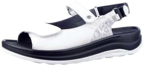 Wolky wit combi 0335020 sandaal wit combi