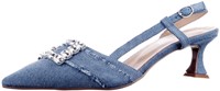 Babouche jeans Sally-33 slingback jeans