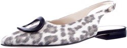Brunate beige print 11911 slingback beige print