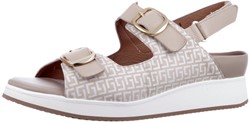 PieSanto beige combi 250427 H sandaal beige combi