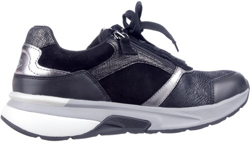 Gabor Rollingsoft zwart combi 76.847 sneaker zwart combi-2