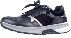 Gabor Rollingsoft zwart combi 76.847 sneaker zwart combi