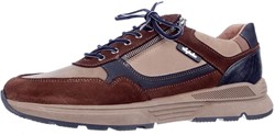 Australian taupe/blauw combi 15.1646.05-L08 H veterschoen taupe/blauw combi