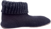 Haflinger zwart 481006 pantoffel zwart-2