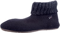 Haflinger zwart 481006 pantoffel zwart
