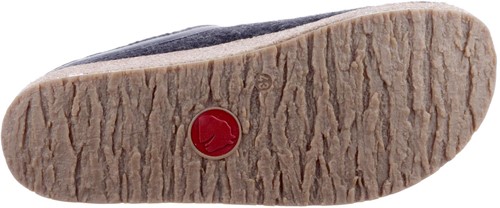 Haflinger donkergrijs 713001 pantoffer grijs-3