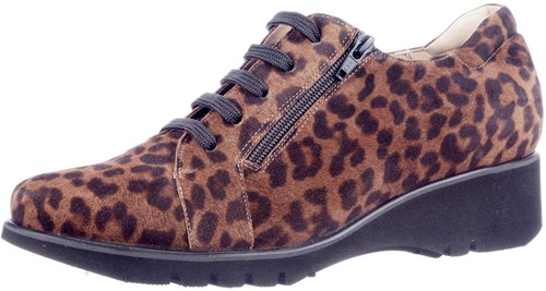 PieSanto bruin Leopard 255855 H veterschoen bruin