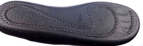 20602 Westland zwart slipper zwart-3
