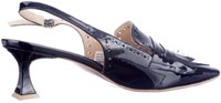 Babouche GINA-12 305 slingback blauw-2