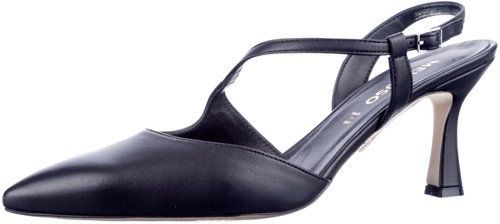 Melluso E1634Q Nero slingback zwart
