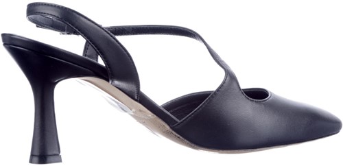 Melluso E1634Q Nero slingback zwart-2