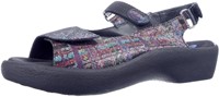 Wolky 0320478 970 sandaal zwart multi