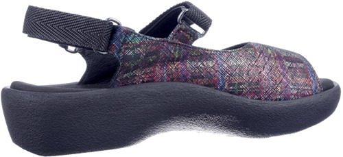 Wolky 0320478 970 sandaal zwart multi-2