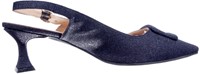 Babouche donkerblauw Freja-27 slingback donkerblauw-2