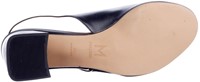 Melluso N622Q Nero slingback zwart-3