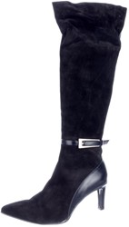 Babouche MG-LOES-124 1 lange laars Zwart