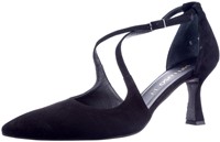 Melluso E5132Q Renna-Nero Pump Zwart