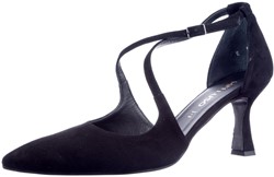 Melluso E5132Q Renna-Nero  maat 42 Pump Zwart
