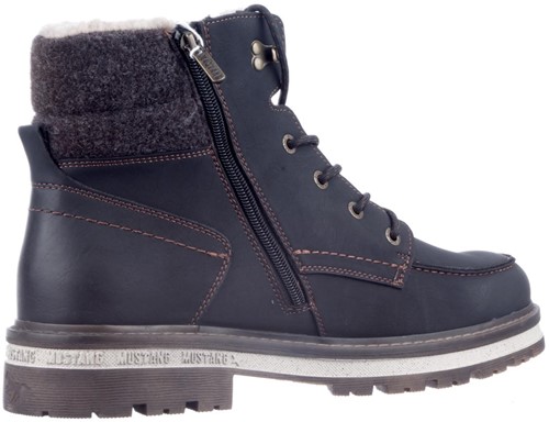 Mustang 15M0091003 00001 Veterboot zwart-2